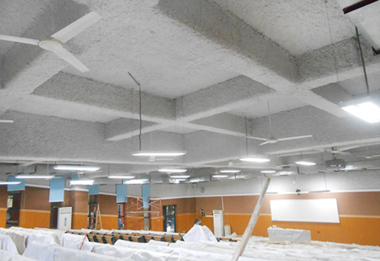 矿物纤维喷涂技术初识